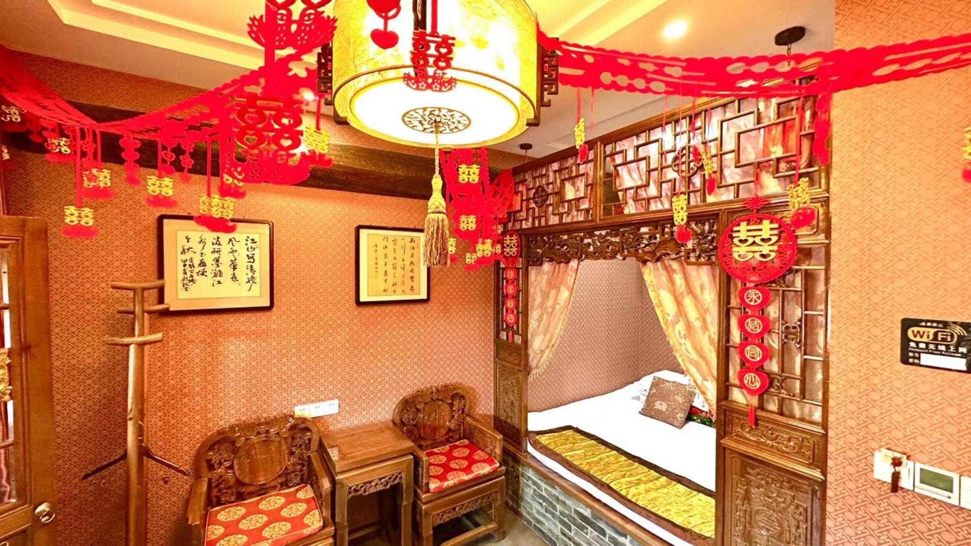 Pingyao Hu Lu Wa Home Inn Buitenkant foto
